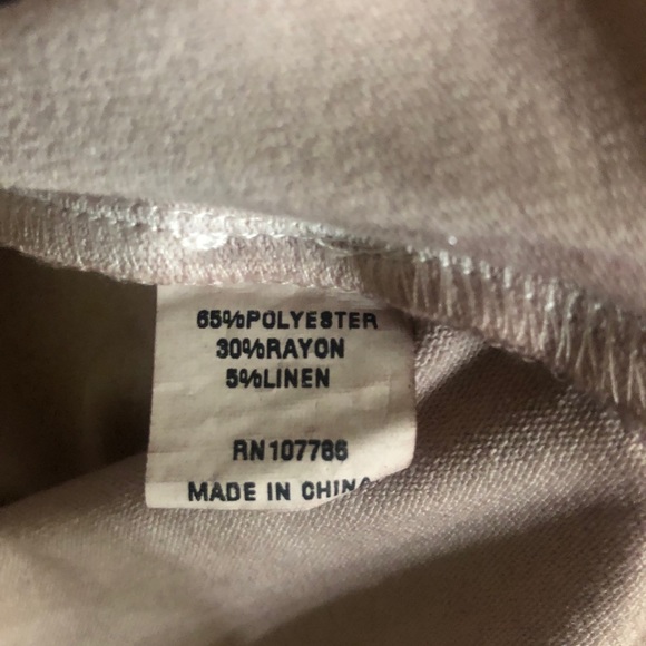 Flora Ashley Womens Round Neck Long Sleeve Top - Picture 9 of 9